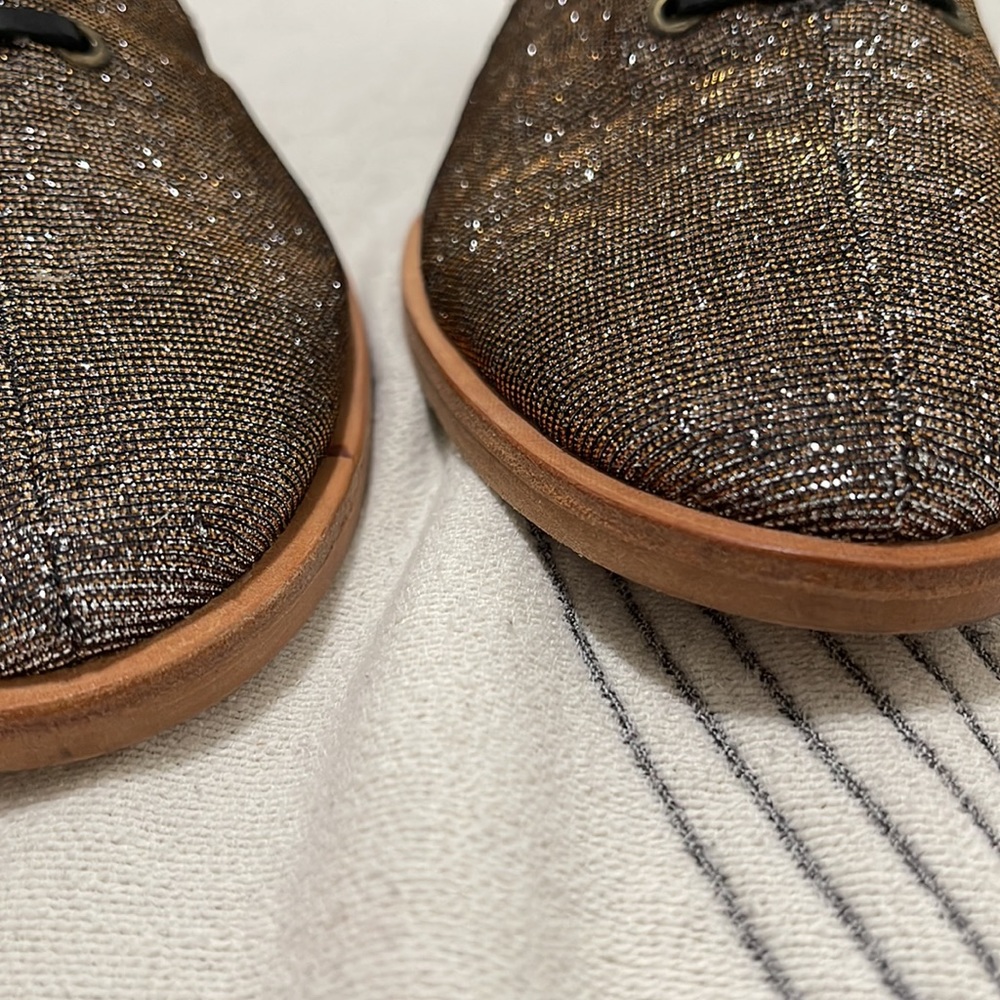 Free PEOPLE LUCCA OXFORD in METALLIC - Picture 13 of 14